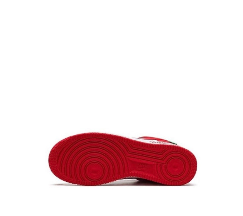 Nike Air Force 1 x Off White x Louis Vuitton Red