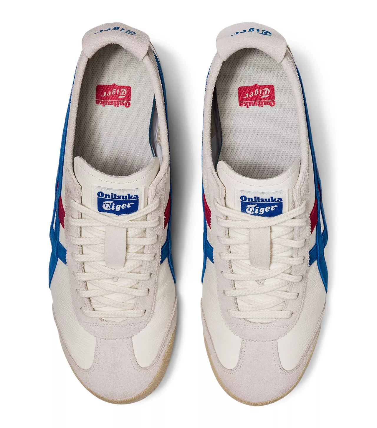Onitsuka Tiger Men's Mexico 66 Vin White & Directoire Blue
