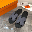Hermes Izmir Black Leather