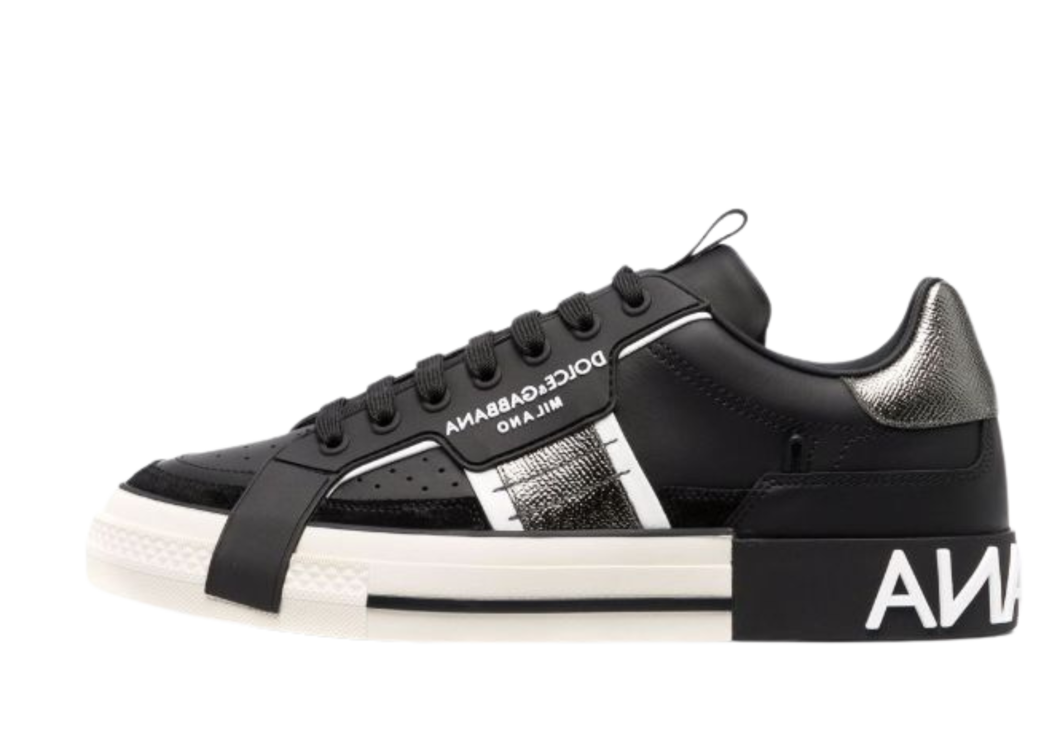 Dolce & Gabbana 2.Zero Custom leather Black Silver