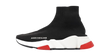 Balenciaga Speed Runner High Tops Black Red