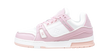 Louis Vuitton Trainer White Rose